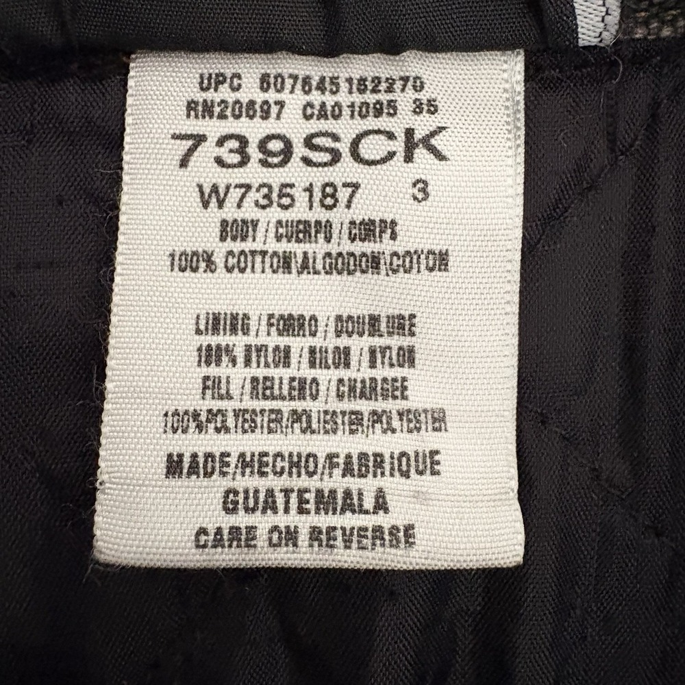 New Vintage Y2K Dickies X Doc Martens Gray Detroit Canvas Jacket Workwear Sz XL - Picture 9 of 14